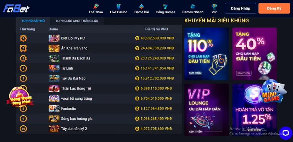 Hệ thống bảo mật và thanh toán nhanh chóng của i9bet141